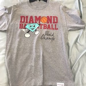 Diamond basketball t shirt